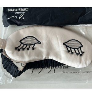 Amanda Fatherazi x Morgan Lane silky eye mask
